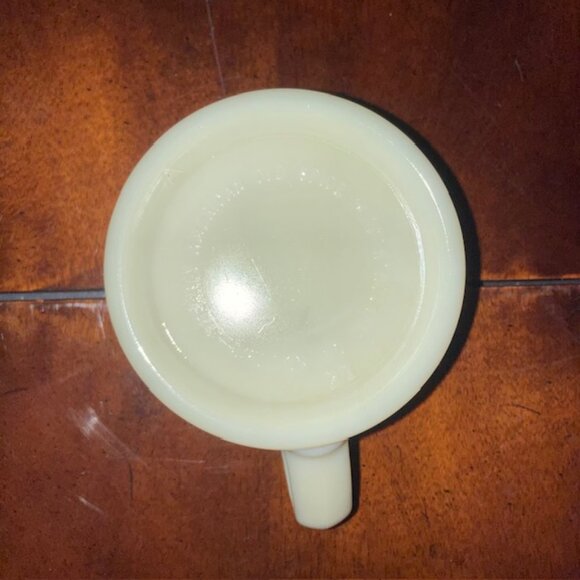 Vintage Shulton Custard Glass Old Spice "Ship Friendship" Shaving Mug - Picture 6 of 6